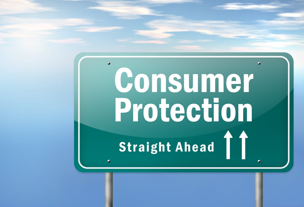Consumer Protection Sign Consumer Protection Sign
